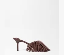 The Cubisto Mules - Dark Brown