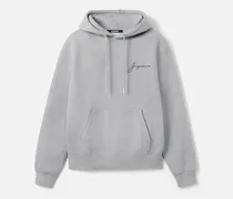 The London Corgi Hoodie - London Corgi Grau