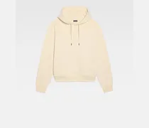 The Embroidered Sweatshirt - Beige