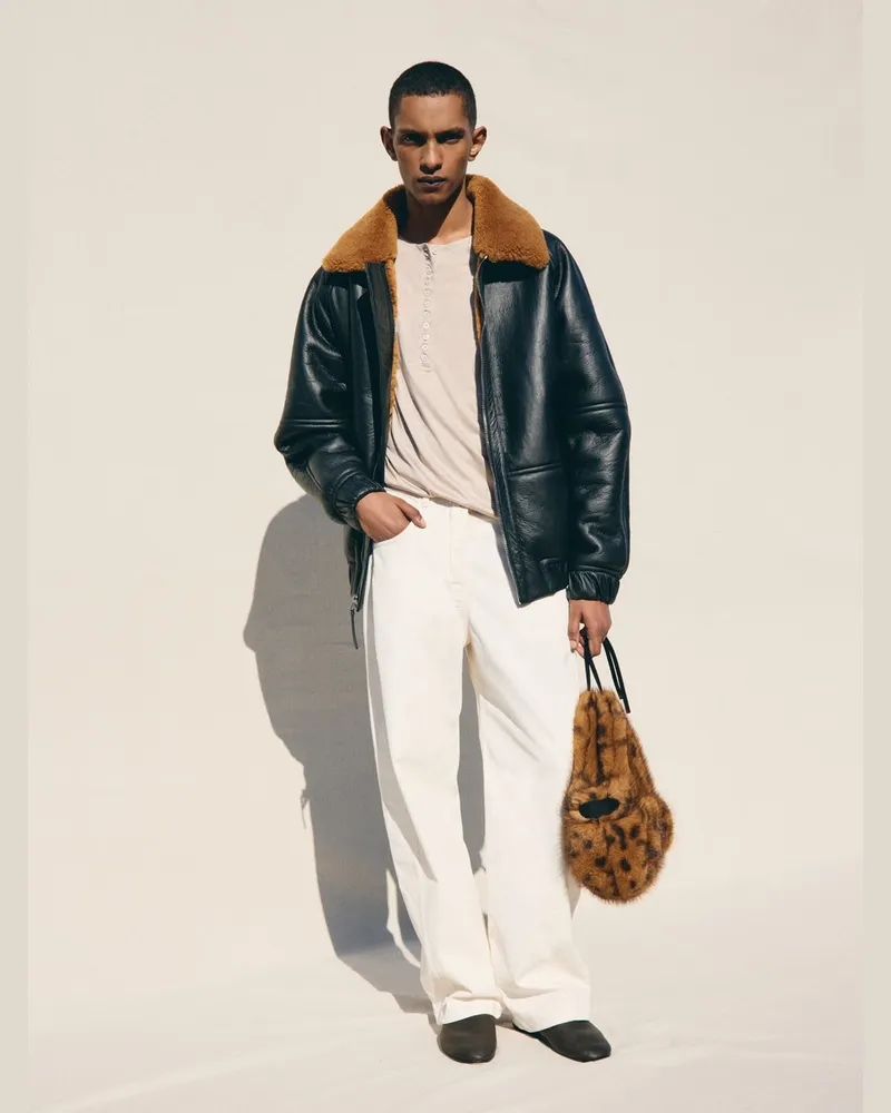 Jacquemus Die Bomberjacke - Schwarz/Braun Schwarz