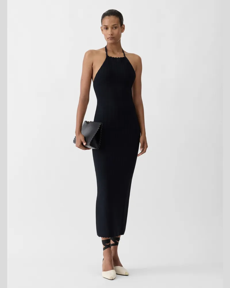 Jacquemus The Tablier Knit Dress - Dark Navy Dark