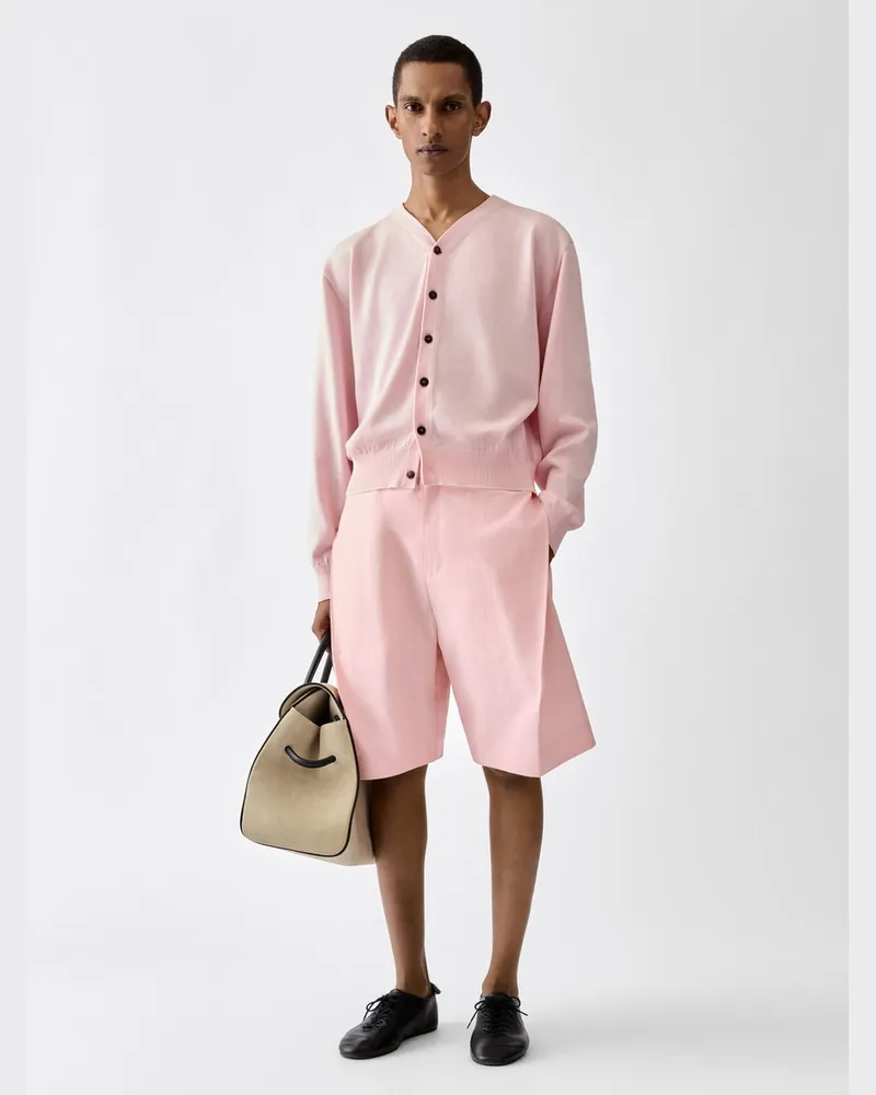 Jacquemus Die Cubisto Shorts - Rosa Hellrosa