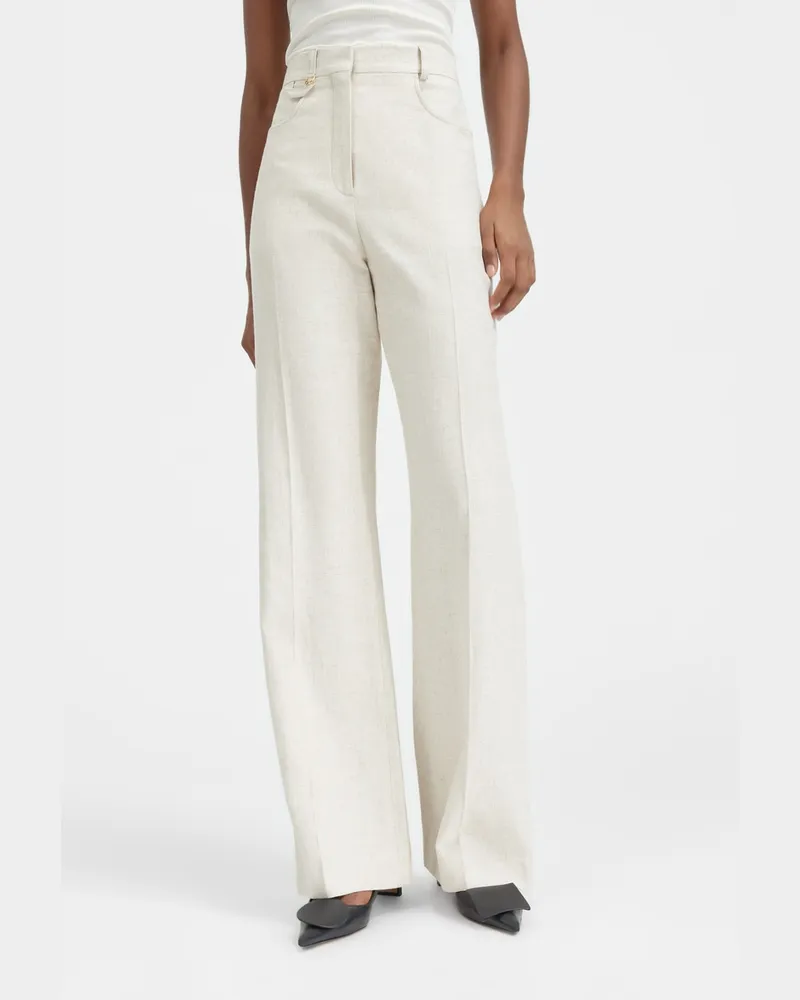 Jacquemus The Sauge Pants - Light Beige Light