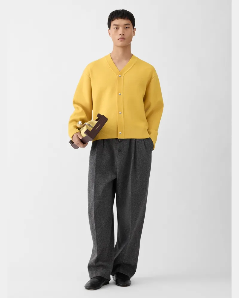 Jacquemus Le Cardigan Doppio - Gelb Gelb