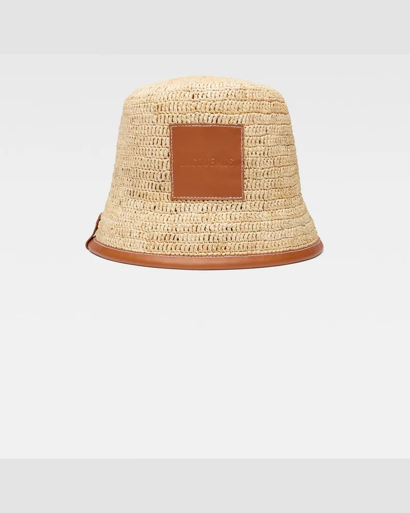 Jacquemus Der Soli Fischerhut - Braun Braun