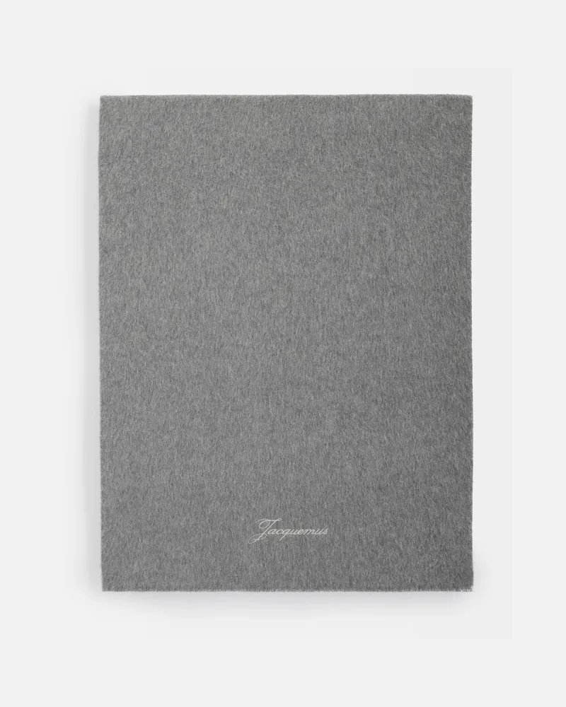 Jacquemus The Tailleur Scarf - Dark Grey Dark