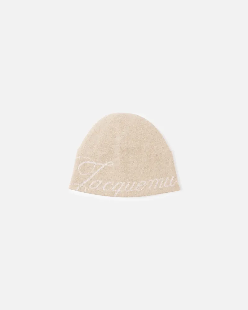Jacquemus The Atelier Beanie - Light Beige Light