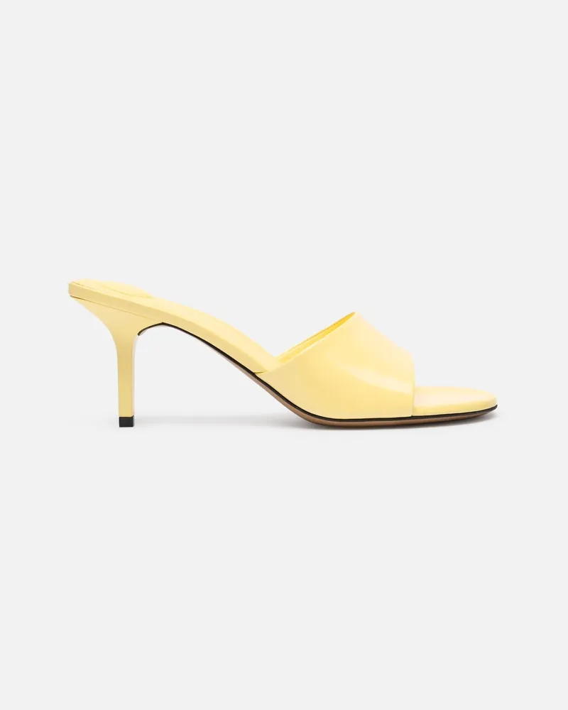 Jacquemus The Cubisto Mules - Light Yellow Light
