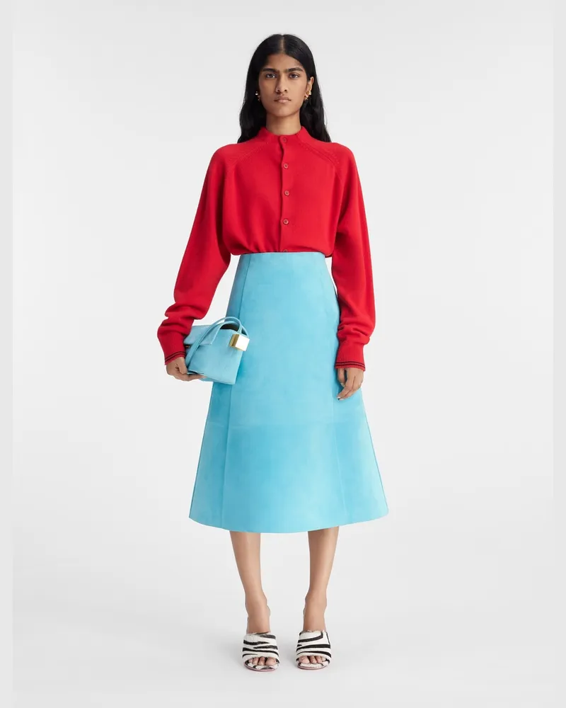 Jacquemus The Spezia Skirt - Turquoise Turquoise