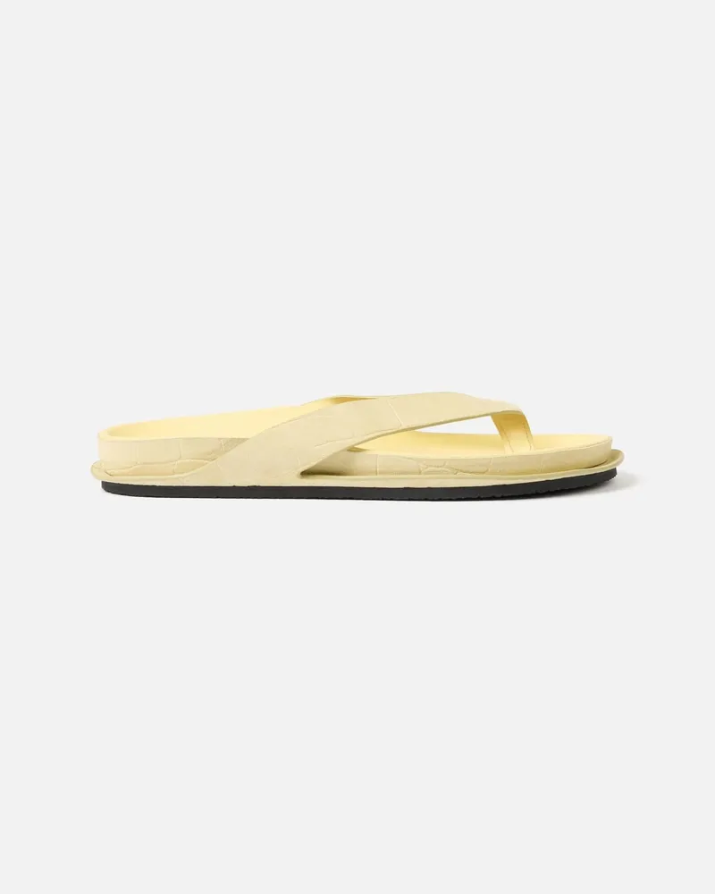 Jacquemus Die Tatanes - Gelb Blassgelb