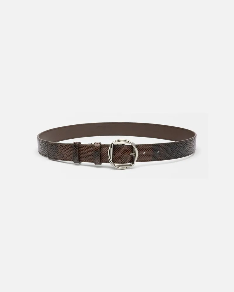 Jacquemus The Salon Belt - Dark Brown Dark