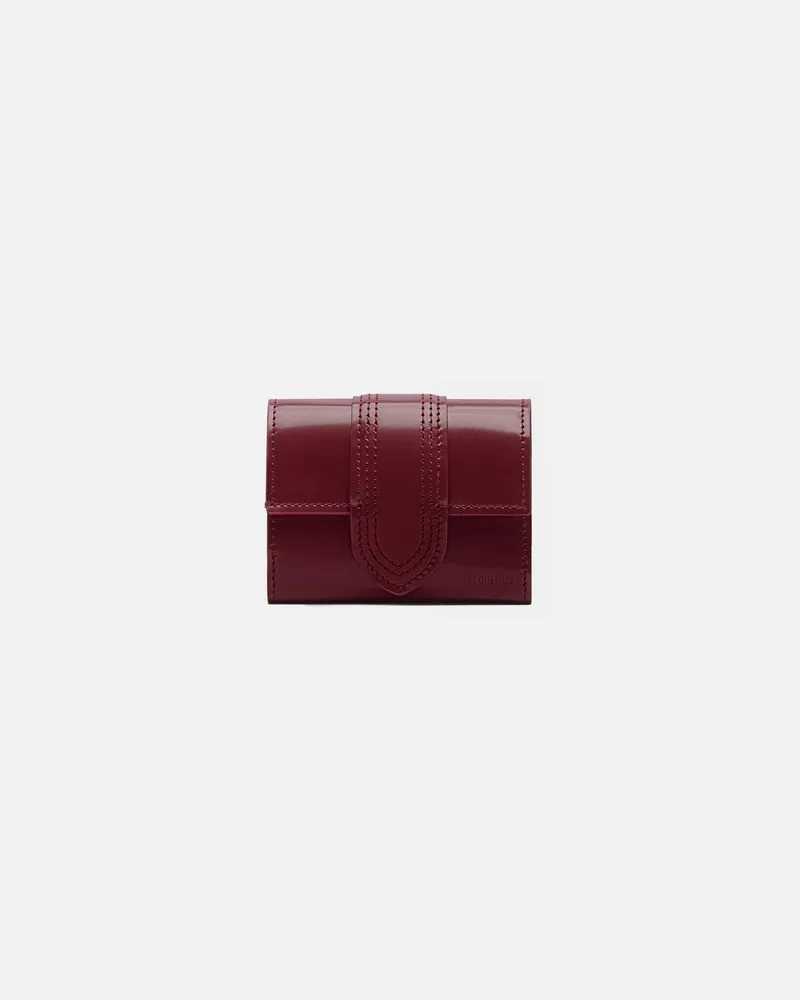 Jacquemus The Bambino Wallet - Burgundy Burgundy