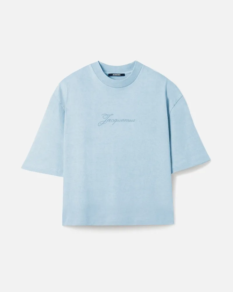 Jacquemus The Pigfor Mento T-shirt - Blue Blue