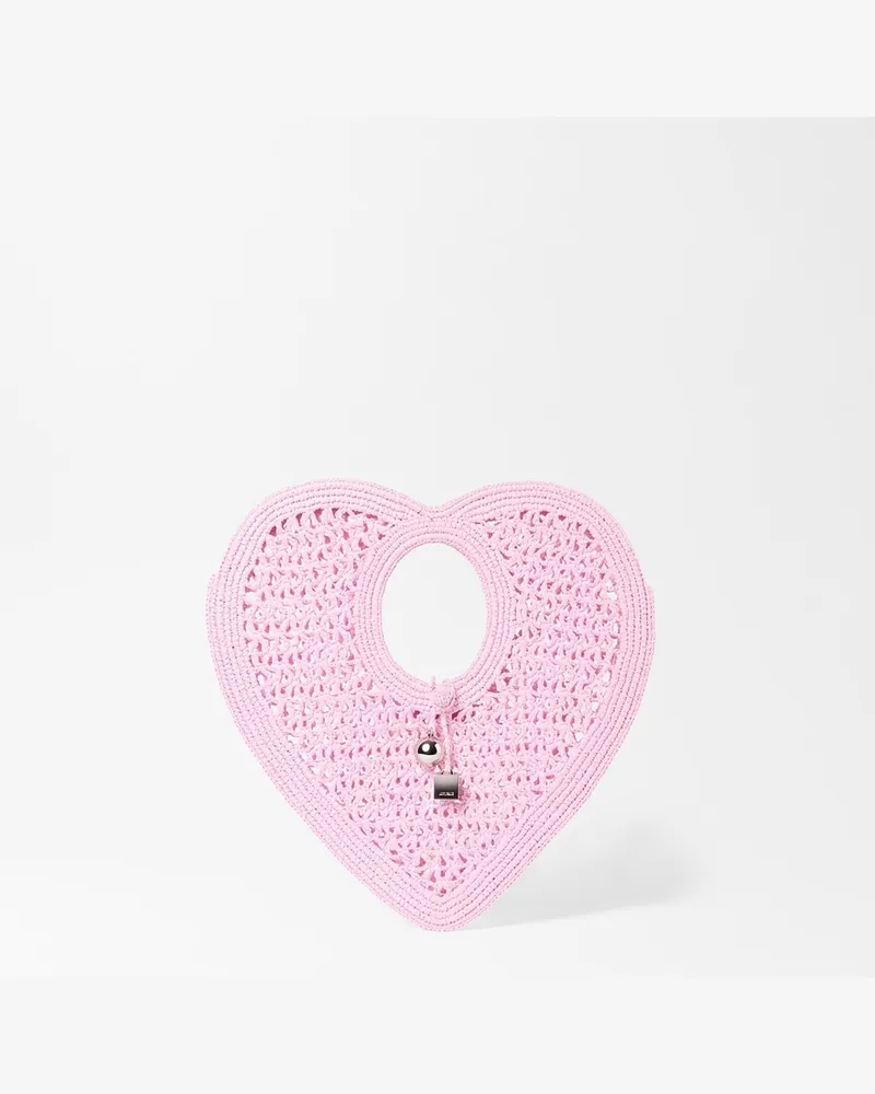 Jacquemus Le Spiaggia Coeur - Rosa Hellrosa