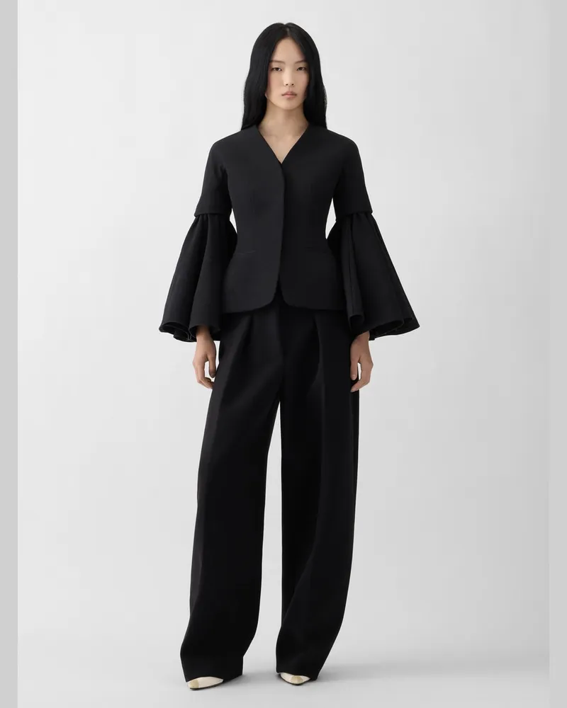 Jacquemus The Ovalo Pants - Black Black