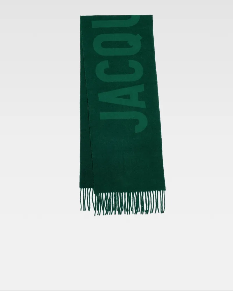 Jacquemus The Jacquemus Scarf - Dark Green Dark