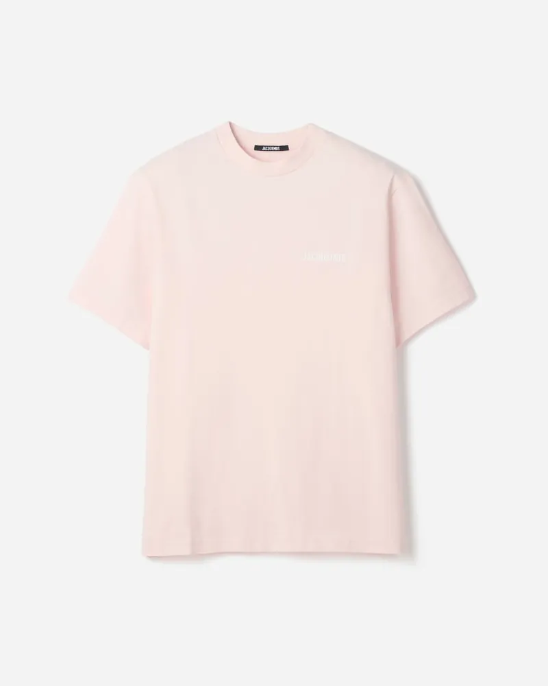 Jacquemus The Ibiza Address Short-sleeve T-shirt - White Ibiza Pink White