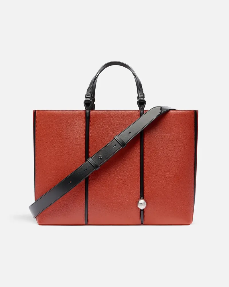 Jacquemus The Marino Horizontal Shopper Bag - Terracotta Terracotta