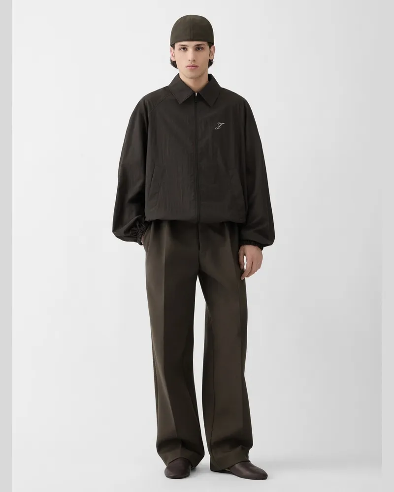 Jacquemus The Windbreaker - Dark Brown Dark