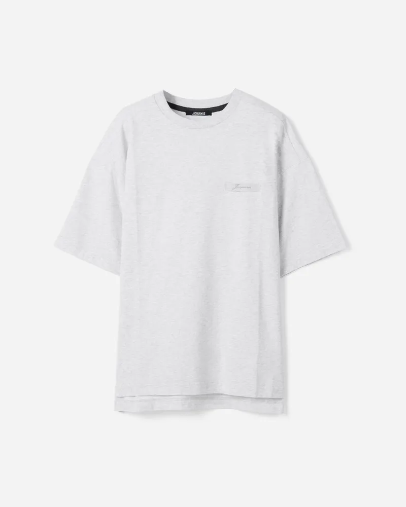 Jacquemus Le T-shirt Ruban - Grau Grau