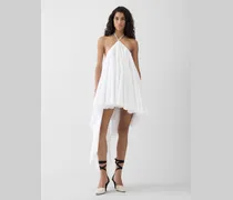The Triangle Mini Dress - White