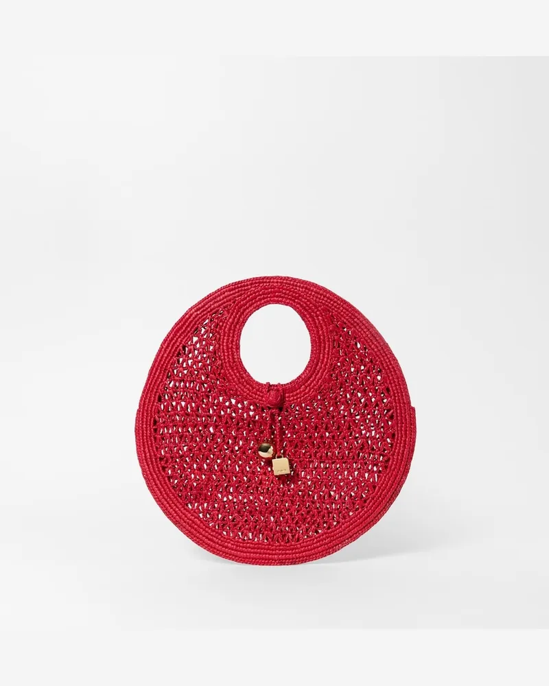 Jacquemus Le Petit Rond Spiaggia - Rot/Gold Rot