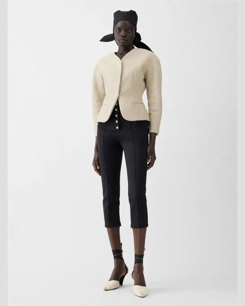 Jacquemus Le Pantalon Arlésien - Schwarz Schwarz