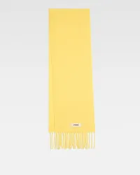 Jacquemus The Carro Scarf - Yellow Yellow