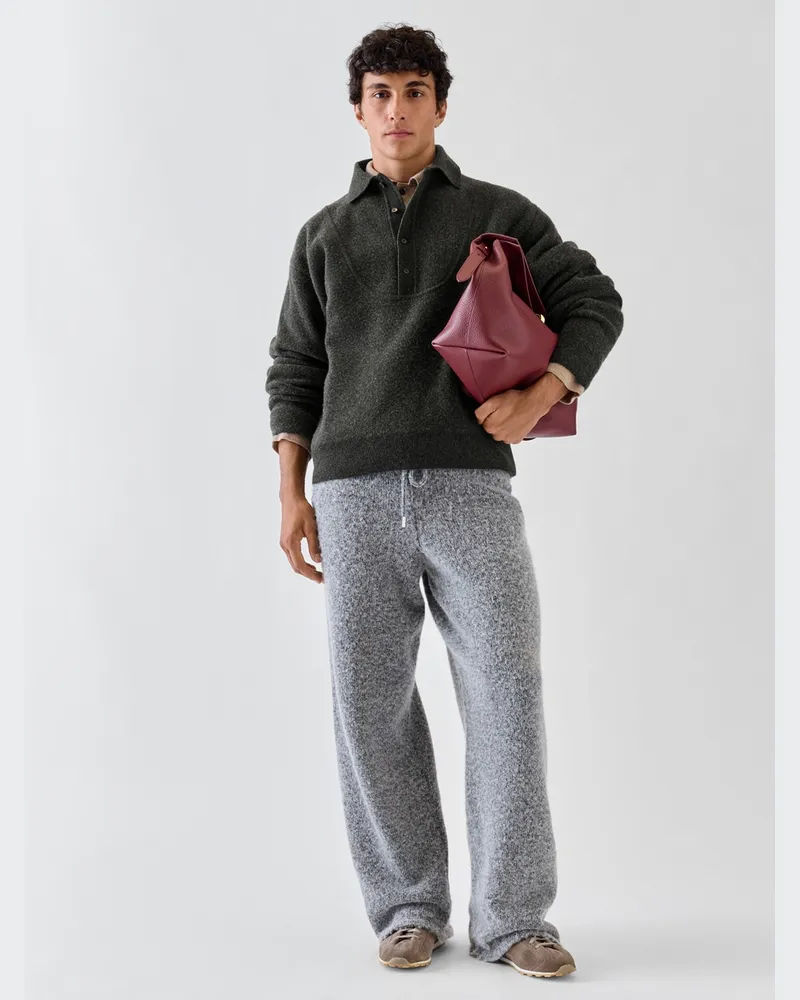 Jacquemus Der Pallone Pullover - Dark Grau Dark