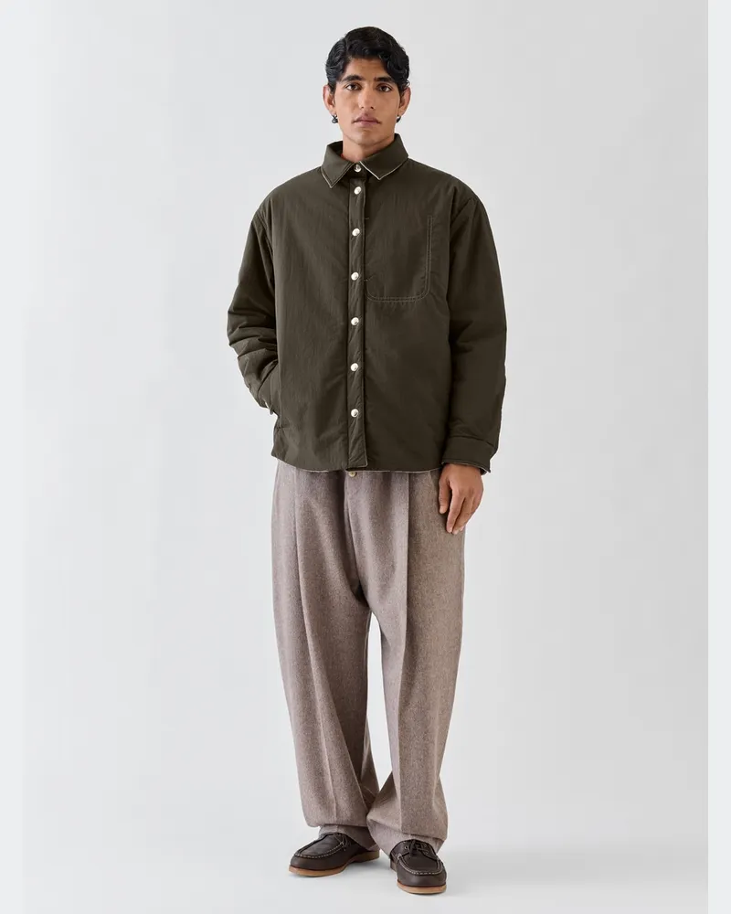 Jacquemus Das Baluchon Hemd - Dark Braun Dark