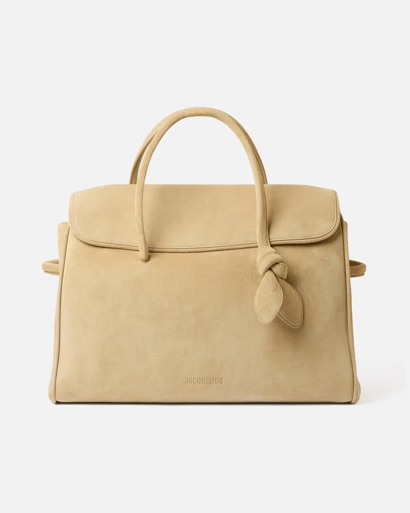 Jacquemus The Turismo Shopper Bag - Beige Beige