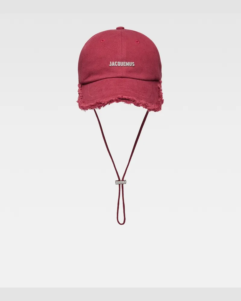 Jacquemus The Artichaut Cap - Dark Red Dark