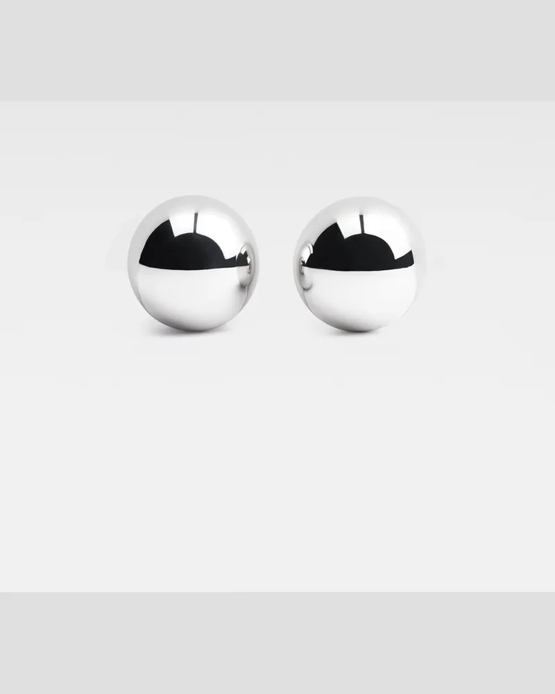 Jacquemus The Salon Earrings - Silver Silver