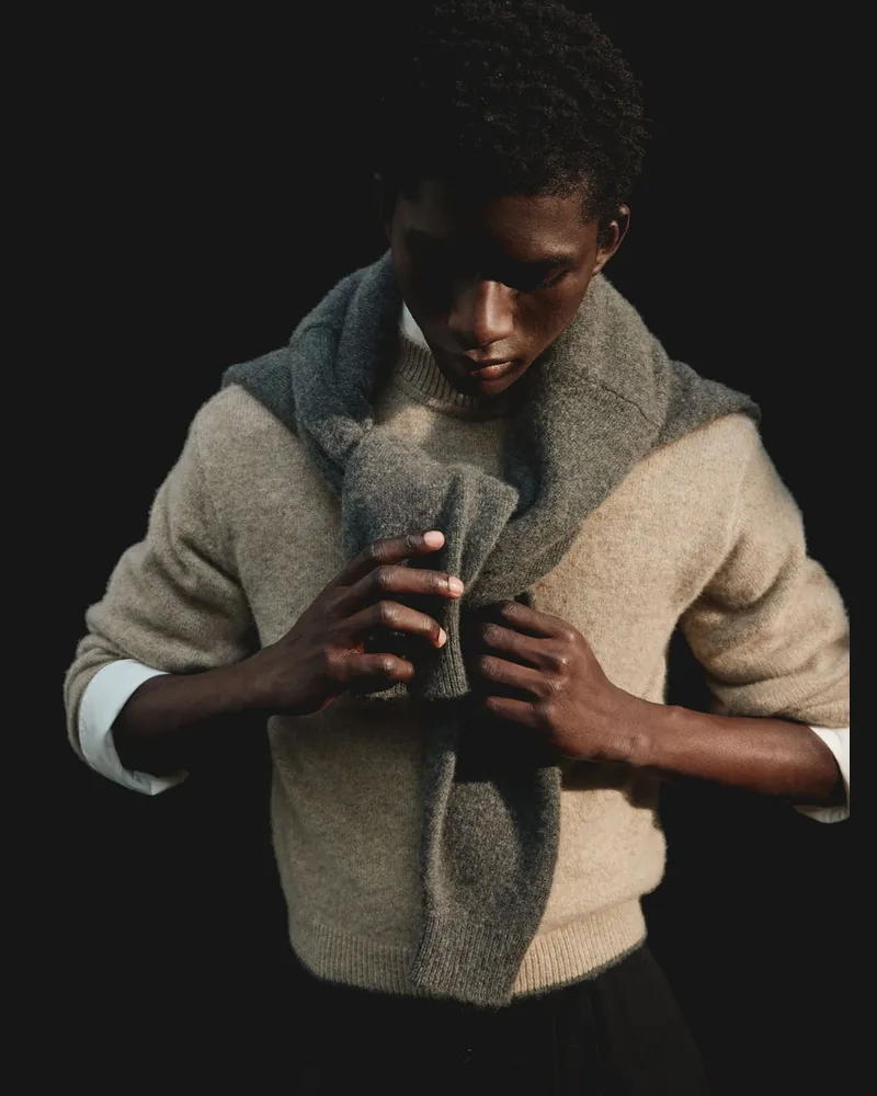 Jacquemus Der Cachemire Pullover - Beige Beige