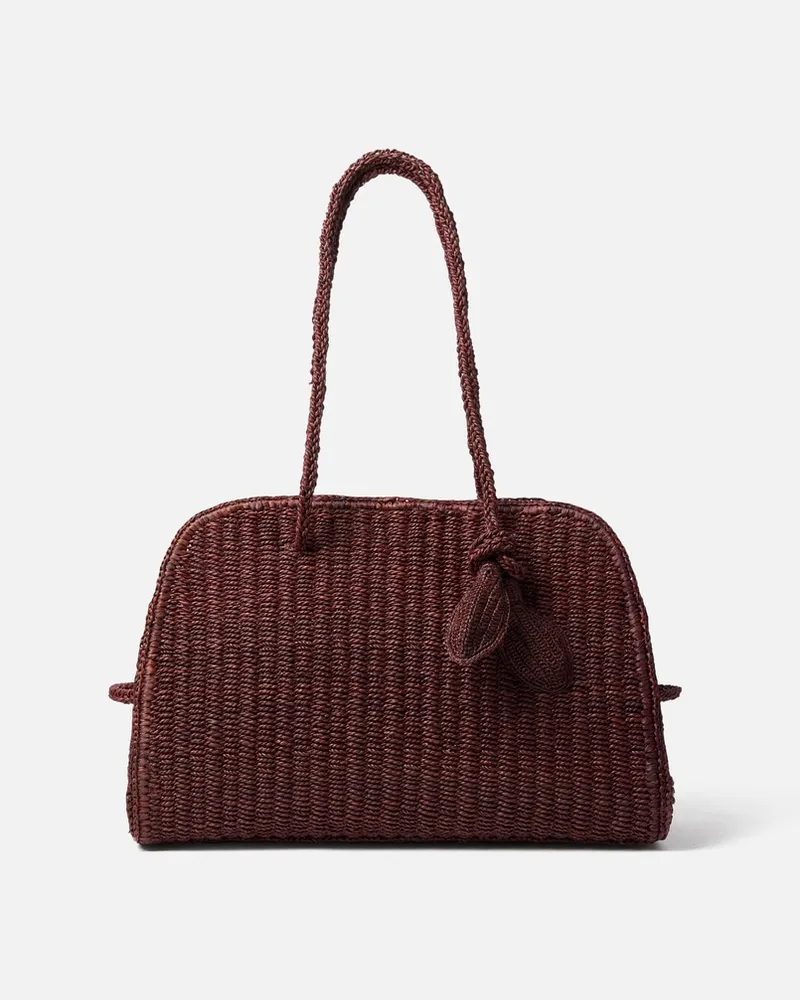 Jacquemus The Raffia Turismo - Brown Brown