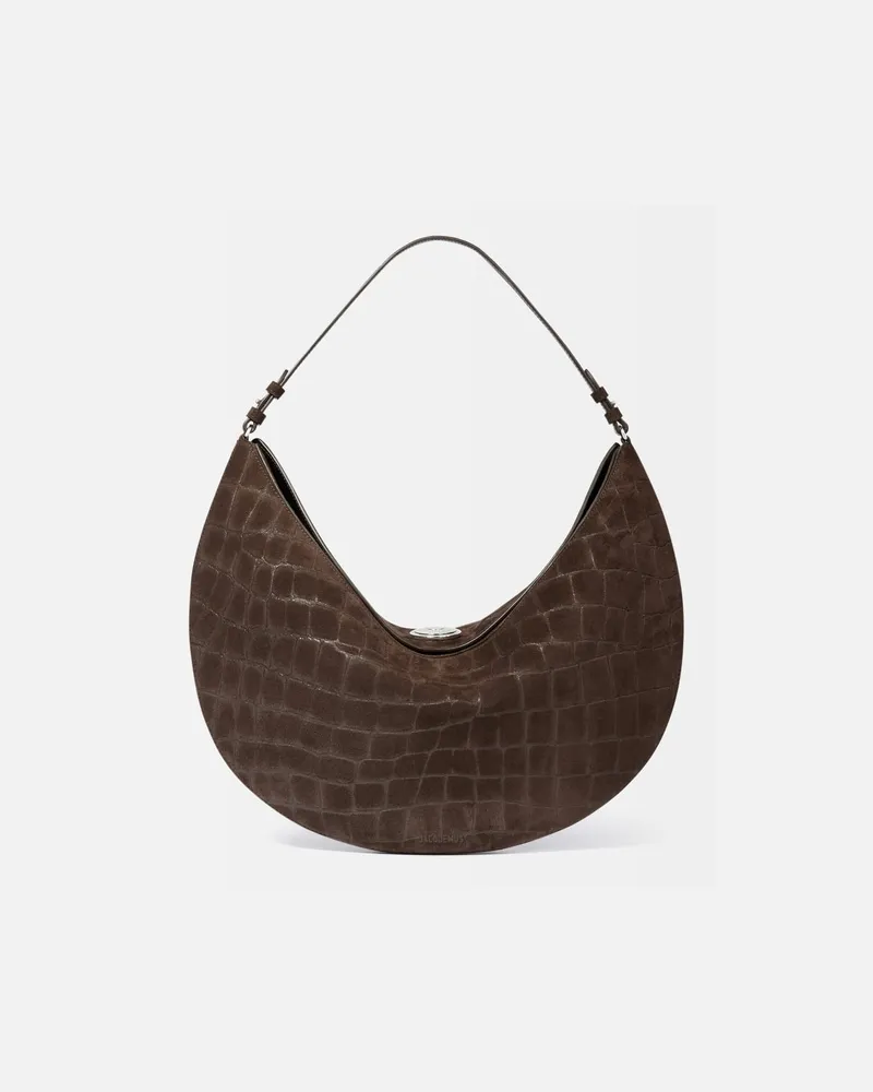 Jacquemus The Ovalo Bag - Dark Brown Dark