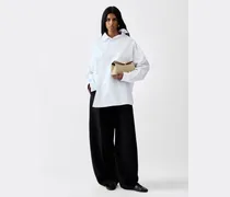 Das Cuadro Hemd - Stripe Weiß / Blau