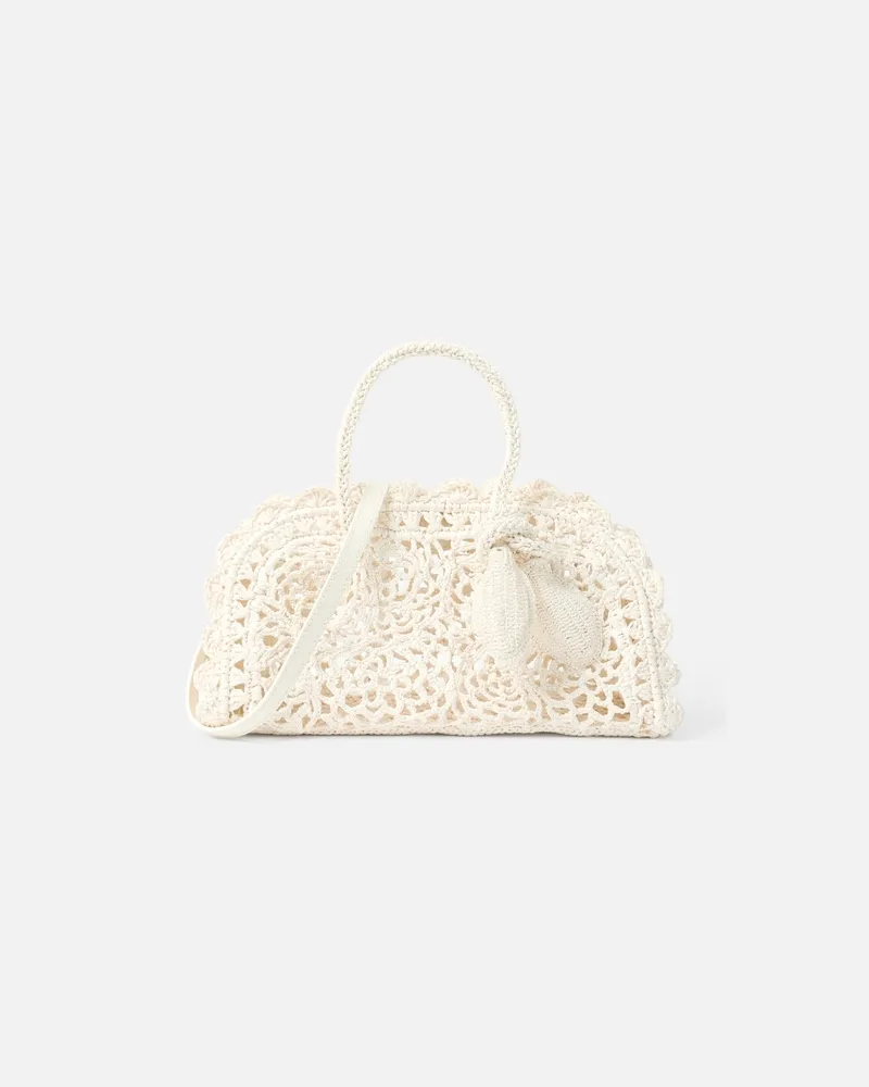 Jacquemus The Small Turismo Crochet - White White