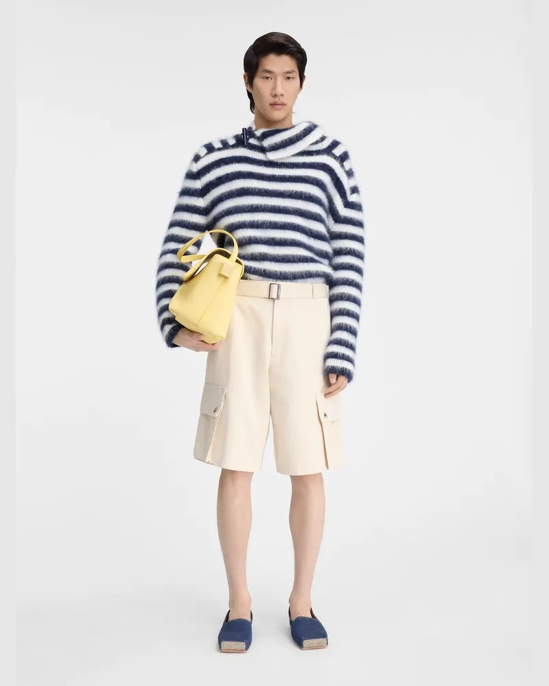 Jacquemus The Cargo Bermuda Shorts - Beige Beige
