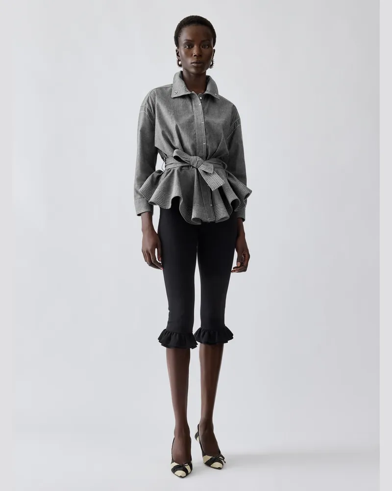 Jacquemus The Cabana De-nîmes Denim Jacket - Grey - Summer Collection Grey