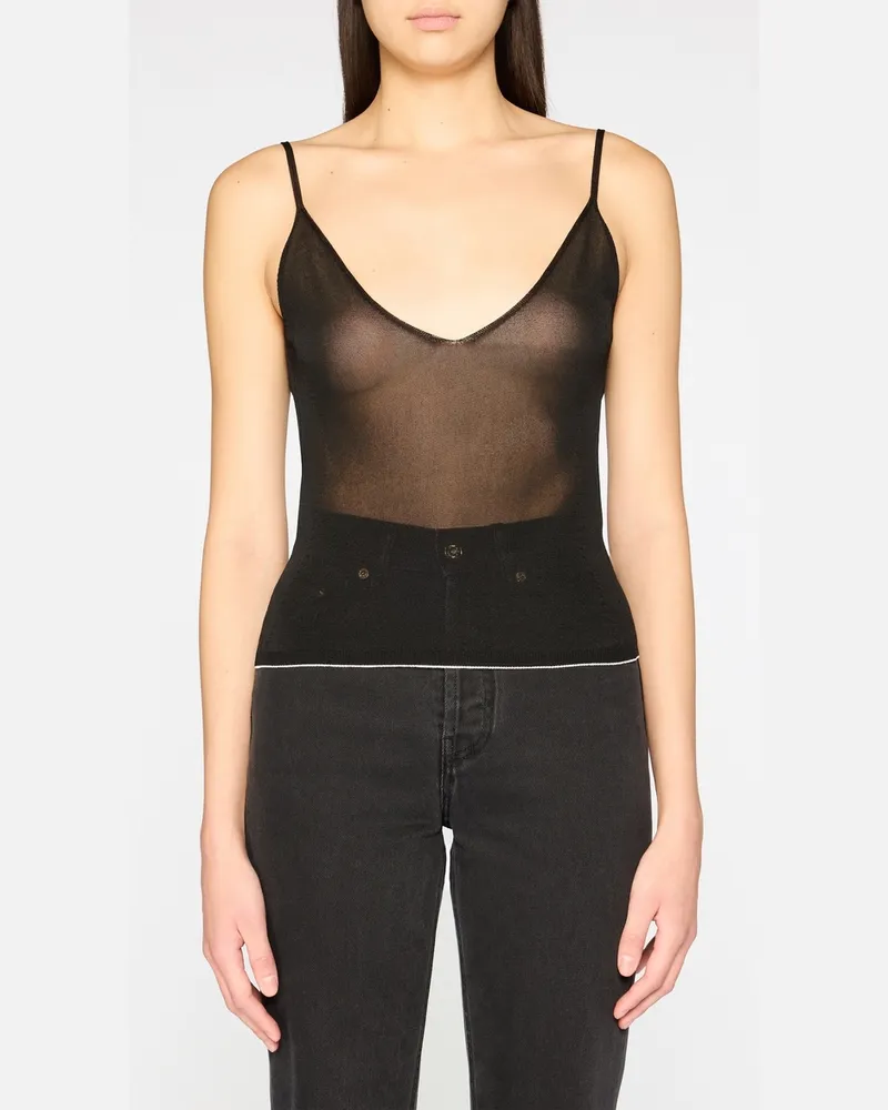 Jacquemus The Spallina Knit - Black Black