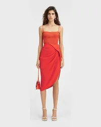 Jacquemus The Saudade Skirt - Orange Orange