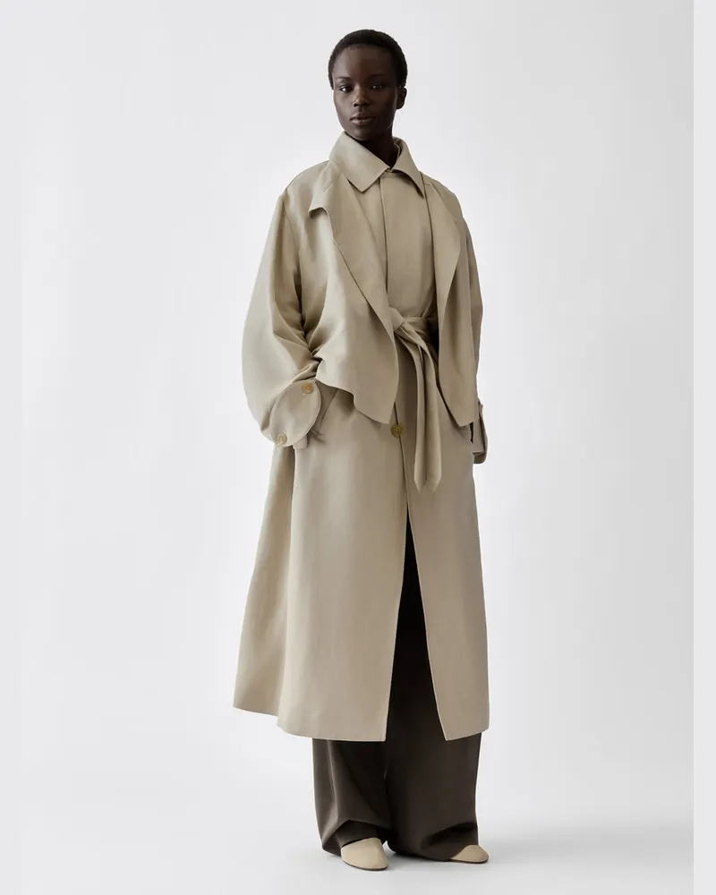 Jacquemus Der Cubano Trenchcoat - Beige Hellbeige