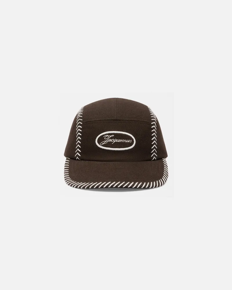 Jacquemus The Casco Baseball Cap - Dark Brown Dark