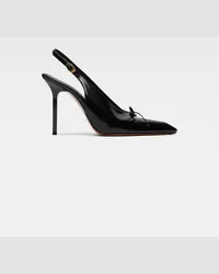 Jacquemus The High Cubisto Slingbacks - Black Black