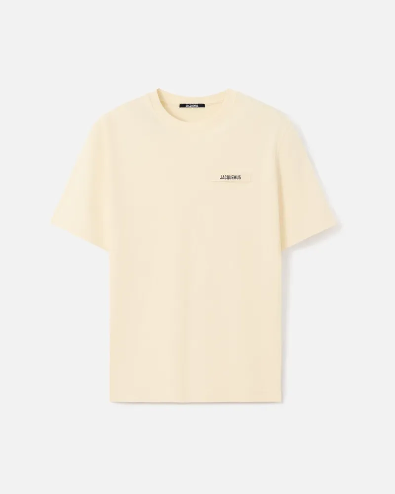 Jacquemus The Gros Grain T-shirt - Beige Beige