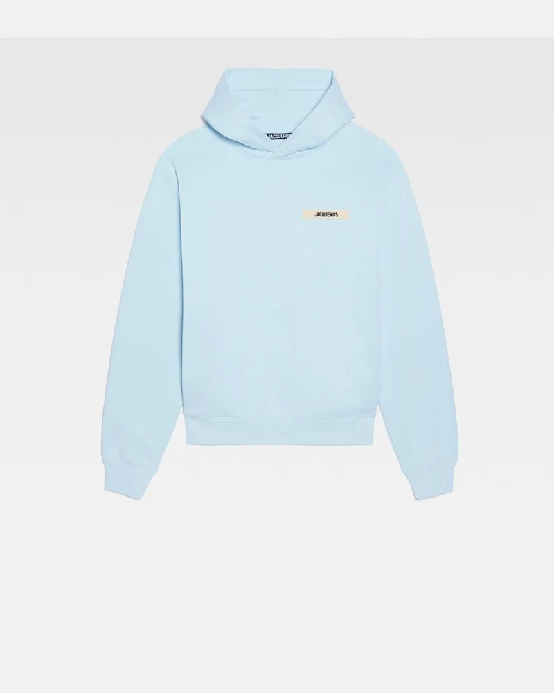 Jacquemus The Gros Grain Hoodie - Light Blue Light