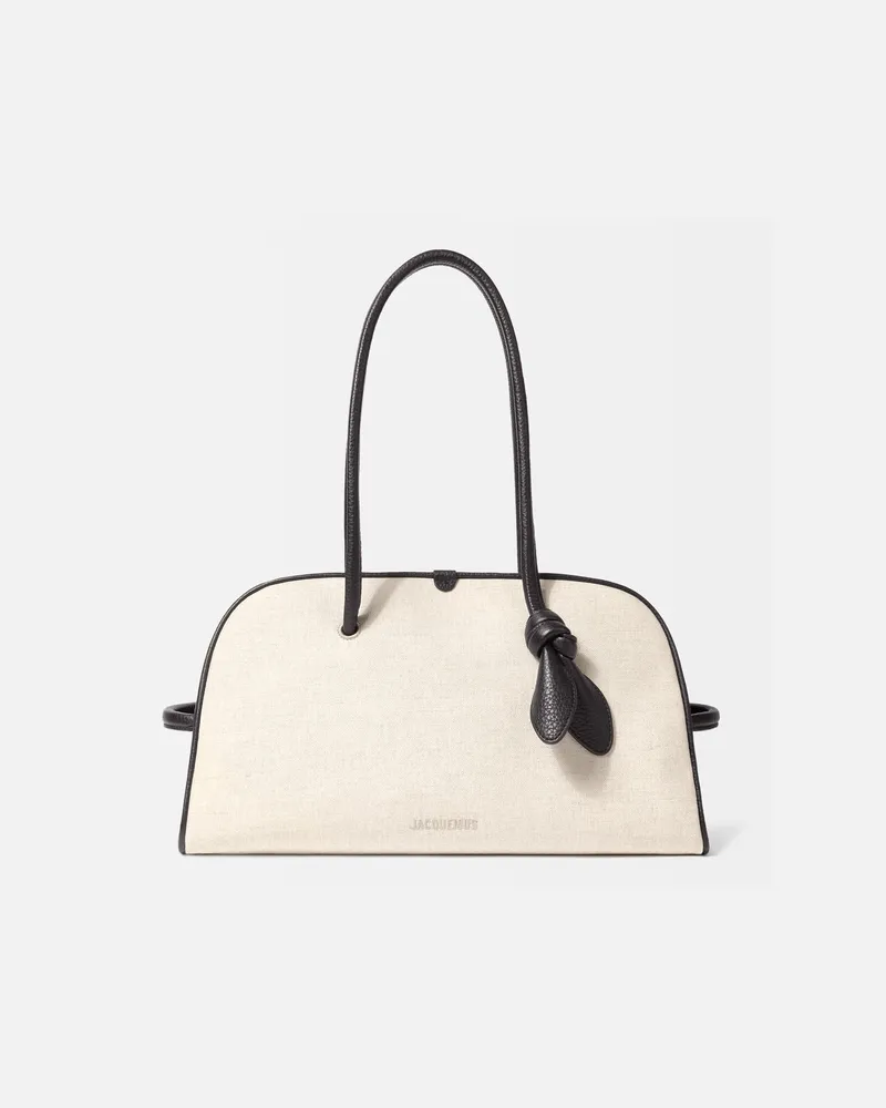 Jacquemus The Turismo - Light Greige/Black Light
