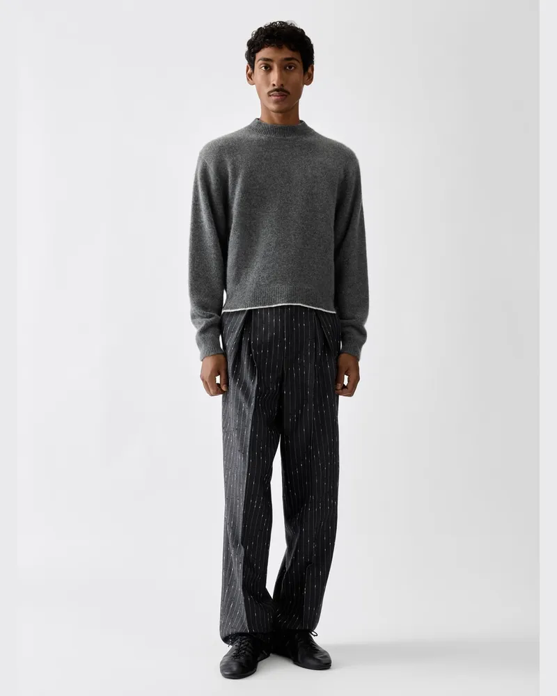 Jacquemus Der Cachemire Pullover - Grau Grau
