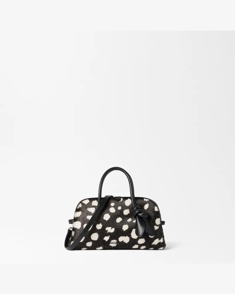 Jacquemus Die Kleine Turismo - Schwarz / Weiß Schwarz